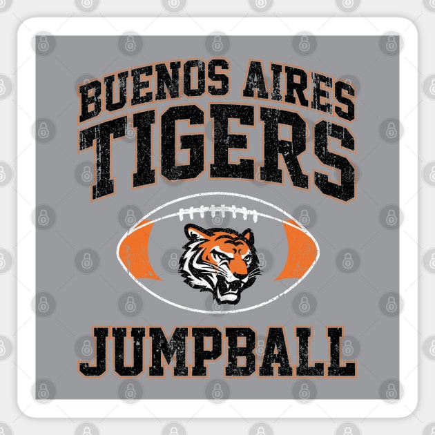 Buenos Aires Tigers Jump Ball Sticker by huckblade